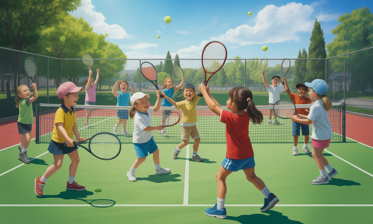 entdecken sie die zahlreichen vorteile des tennisspiels für kinder! von der förderung der körperlichen fitness bis zur verbesserung sozialer fähigkeiten - tennis ist der perfekte sport für ihre kleinen. erfahren sie, wie dieser sport die konzentration, disziplin und den teamgeist stärkt.