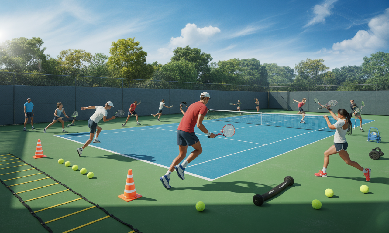 entdecken sie, wie sie einen effektiven trainingsplan für tennisspieler erstellen können. tipps zur verbesserung der technik, fitness und spielstrategie für optimale leistung auf dem platz.