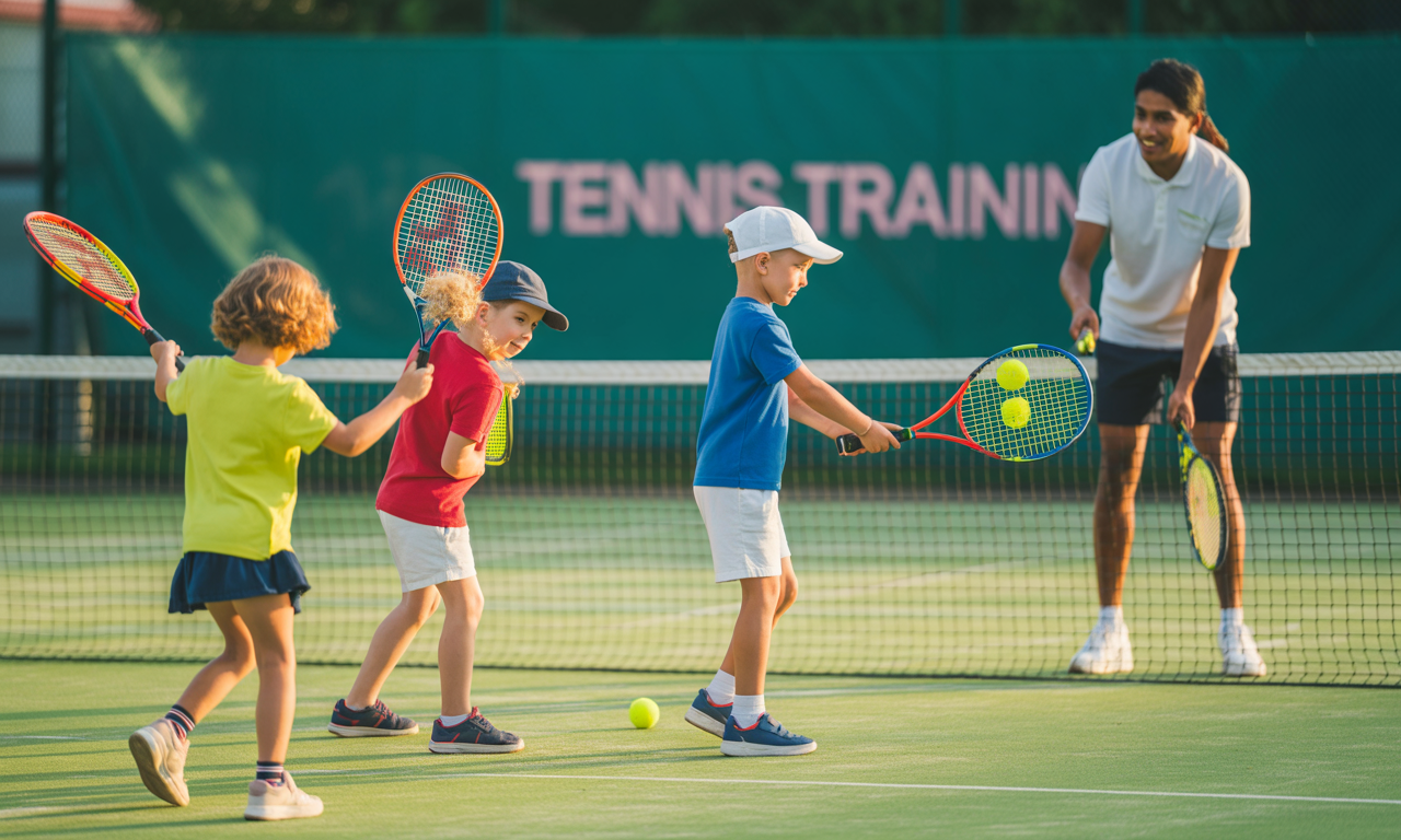 entdecken sie die zahlreichen vorteile des tennisspiels für kinder! von der verbesserung der körperlichen fitness über die förderung sozialer fähigkeiten bis hin zur entwicklung von disziplin und konzentration – tennis ist ein idealer sport für die jüngsten spieler. erfahren sie, wie tennis nicht nur die gesundheit, sondern auch das selbstbewusstsein ihrer kinder stärken kann.